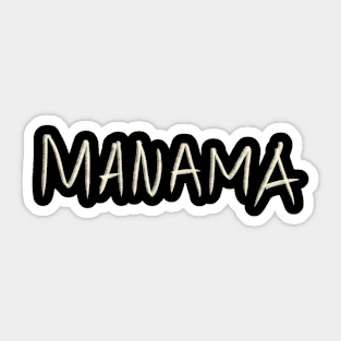 Manama Sticker